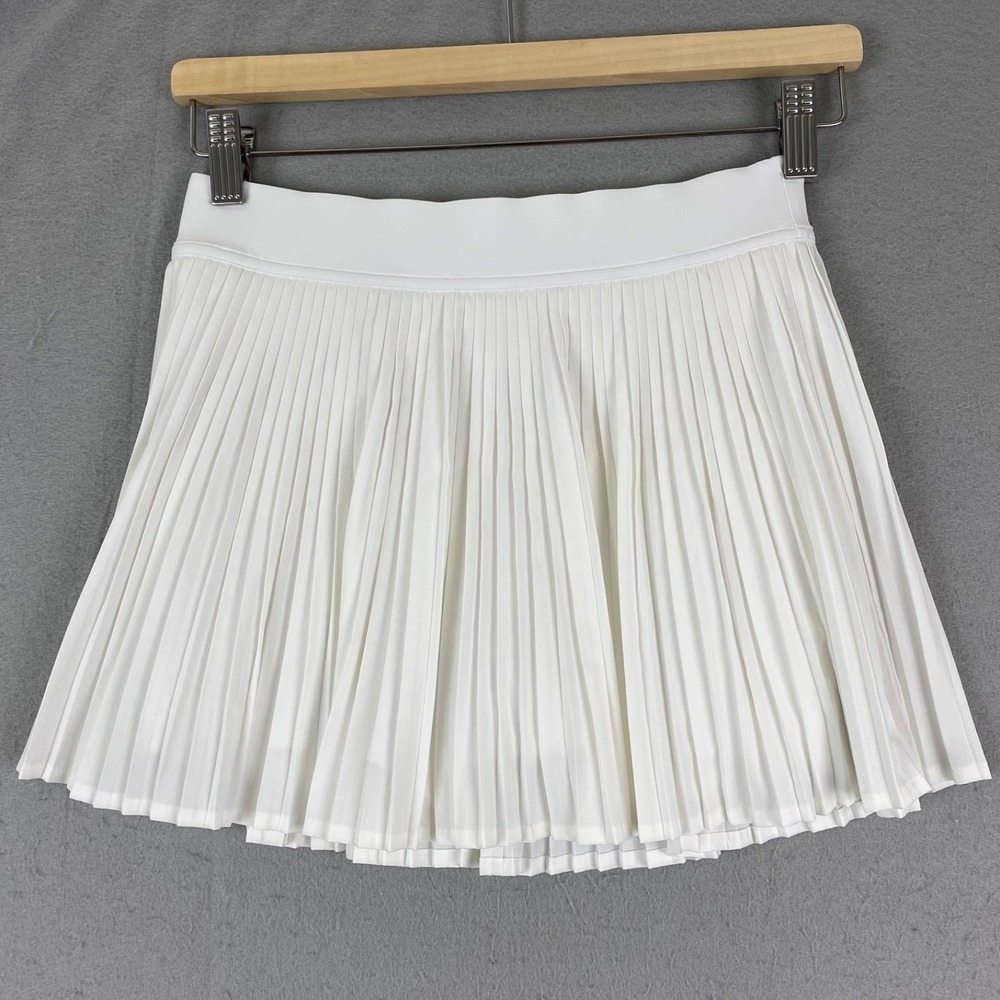 Lululemon Varsity High Rise Pleated Tennis Skirt white Size 4 liner - Picture 6 of 15